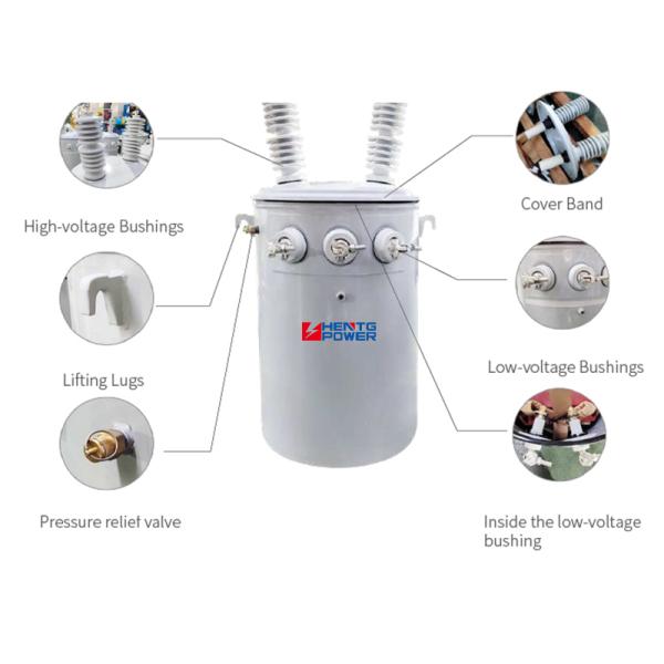 Technical specifications of pole mounted transformer