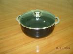 Aluminium Non-Stick Caldero Pot (Glass Cover available)