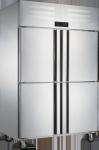 Four Door Restaurant Style Refrigerator Freezer Direct Cooling 240V 60Hz