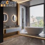 Luxury Commercial Double Sink Bathroom Vanity Furniture for Modern Stylish