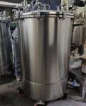 Mirror Polishing Softgel Medicine Storage Tanks 50-600L Cylindrical Shape