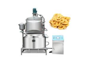 China Thermal Oil 700*400mm Vacuum Automatic Fryer Machine wholesale