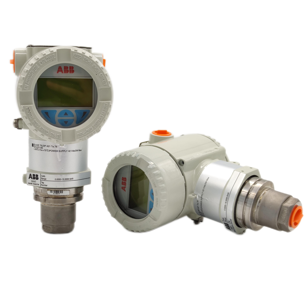 Digital LCD Integral Display 0.04 % Accuracy HART Communicate ABB 2600T Pressure Transmitter 4-20mA