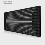 Outside LED Mesh Display High Contrast Ratio Good Weather Resistance
