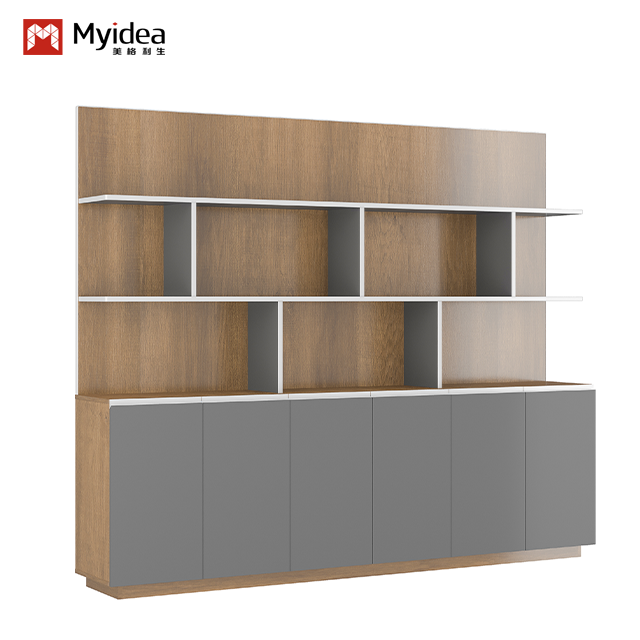 Office Back Cabinet Combination Multi Functional Light Industry Wind Wrapped