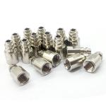 Polished Precision Metal Stamping Parts Silver Metal Stainless Steel Stamping