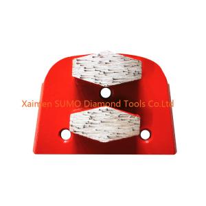 China Metal Bond Lavina Diamond Tooling With Double Hexagon Segments wholesale