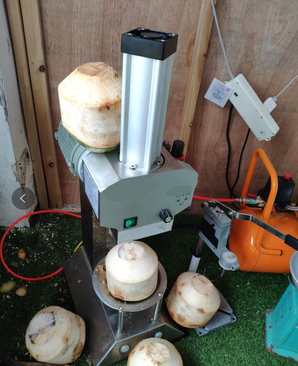 Commercial Coconut processing machine /Green coconut automatic peeler/Comercial Green Coconut Skin Peeling Machine