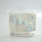 50g/60g Capacity Plastic Travel Set Cosmetic Container for Essential Travel