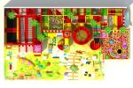 Fun Kids Indoor Playground Equipment Candy Theme Colorful Children Play Set