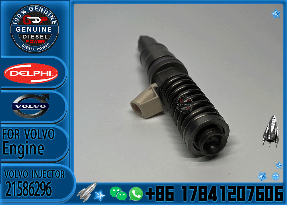 Electronic Injector BEBE4C16001 21586296 BEBE4C17001 21586298 Injector E1 For Volvo Penta Engine