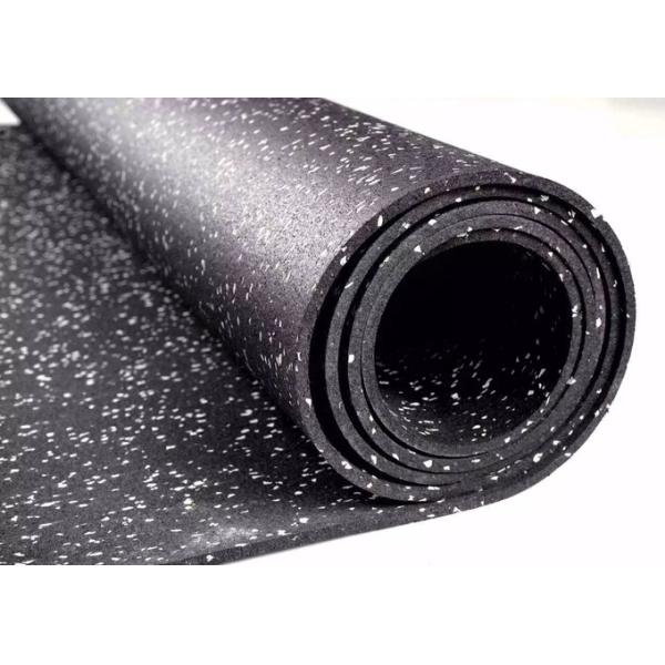 Home Gym Rubber Flooring Rolls 8mm Thick Impact-Resistant Mat 4 x30 Commercial Grade Perfect for Personal or Commercial