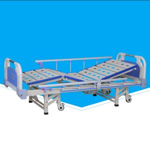 China Detachable Automatic Hospital Bed , Collapsible 3 Cranks Electric Nursing Bed wholesale