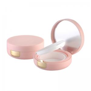 China JL-PC102 15g Blusher Container Powder Cake Case Cosmetic Packaging Custom Empty Powder Cake Compact Case with Mirror on sale