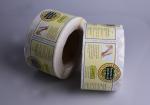 Printing custom waterproof adhesive sticker labels for bodywash bottle packaging