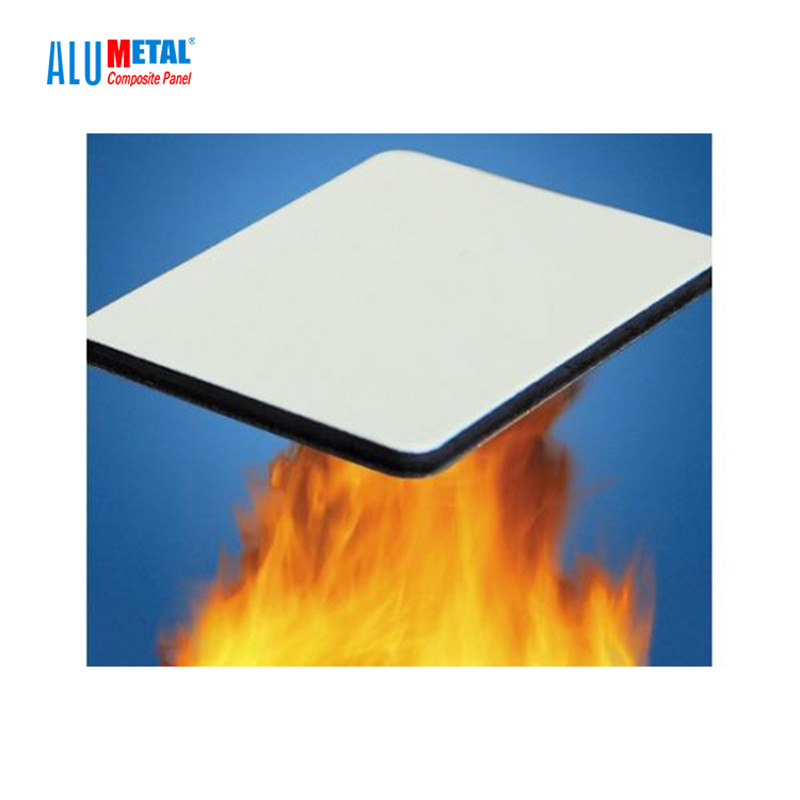 6mm PVDF 2000mm Aluminium Composite Panel Partition Rainscreen Cladding Brushed Surface