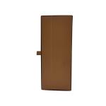 Classical Light Brown PU Gifts Packing Boxes Luxury Pen Display Box
