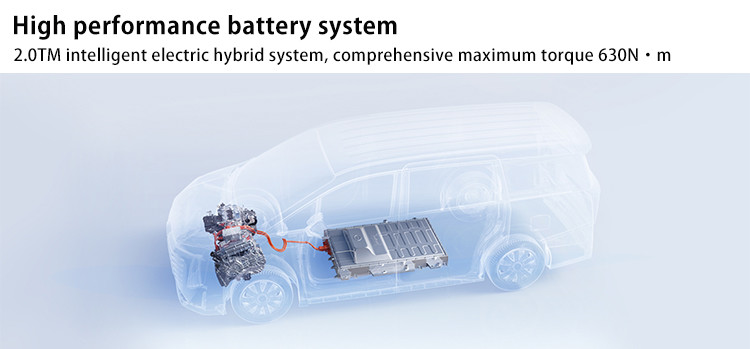 GAC Trumpchi E9 Fully Electric Car MPV Plug In Hybrid Engine 2.0T