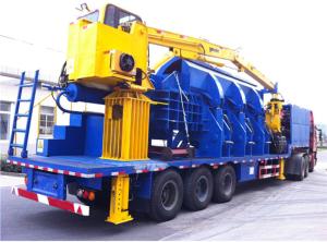 China Portable Hydraulic Baling Machine 110KW Scrap Aluminum Alloy Material wholesale