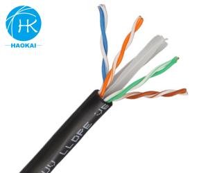 China UTP CAT6 UV Resistance Outdoor LAN Cable Cat6 Ethernet Network Cable 300m on sale