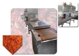 China Plc Control Microwave Tunnel Oven , Industrial Food Dehydrator Machine wholesale