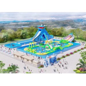 China Attractive Inflatable Park Equipment Customized For Entertainment wholesale