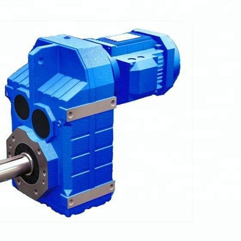 750rpm-1500rpm Hollow Shaft Bevel Helical Speed Reducer Gearbox Reducer With Motor