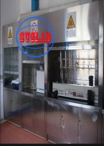 China Commercial Furniture Ducted Lab Fume Hood with Ducted Ventilation System wholesale