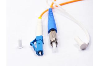 China 50 / 125UM 3M Fiber Patch Cord , Preterminal Outdoor Fiber Patch Cord wholesale