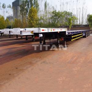 China 56m Wind Blade Trailer TITAN Wind Turbine Blade Trailer for Windmill Turbine Blade Transport wholesale