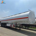 Diesel Oil Fuel Tanker Trailer 4 Axles 42000L 45000L 54000L Using In Africa
