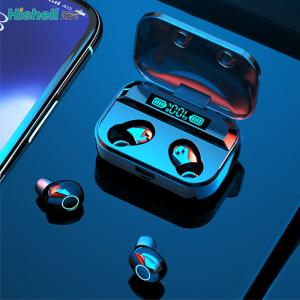 China Clear Cover TWS Wireless Earbuds Multifunction Hifi Bluetooth Headset TG02 wholesale