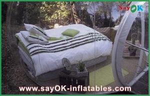 China Transparent PVC Inflatable Transparent Dome Tent , Inflatable Tent Bubble wholesale