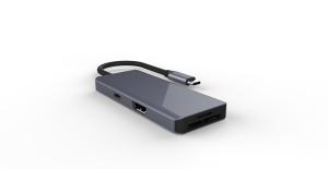 China Nintendo Laptop Usb Adapter , 4K HDMI Usb C Multiport Hubs wholesale