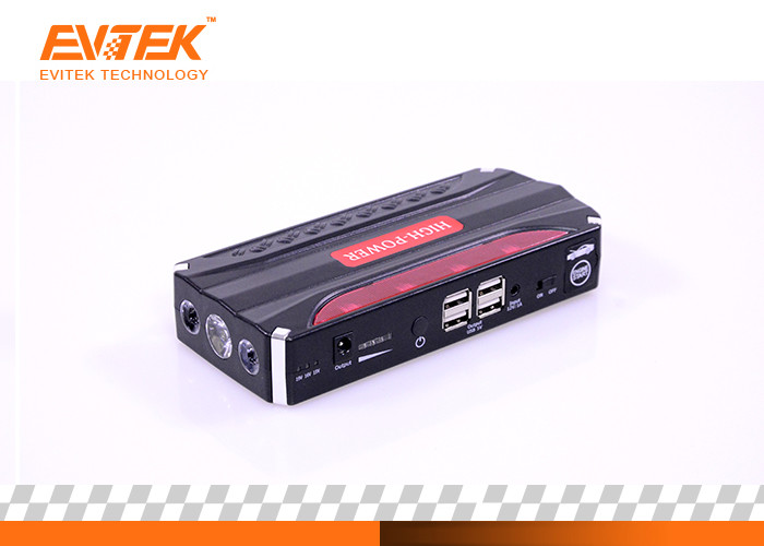 Evitek 4USB Port Battery Charger Jump Starter Multi - Function Auto Battery Booster