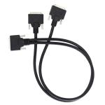 IP67 Molding Screw 68 Pin SCSI Cable Male To Male for Communication Data