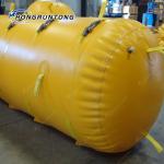 Inflatable Marine Underwater Air Lift Bags , Industrial Boat Lifting Airbags