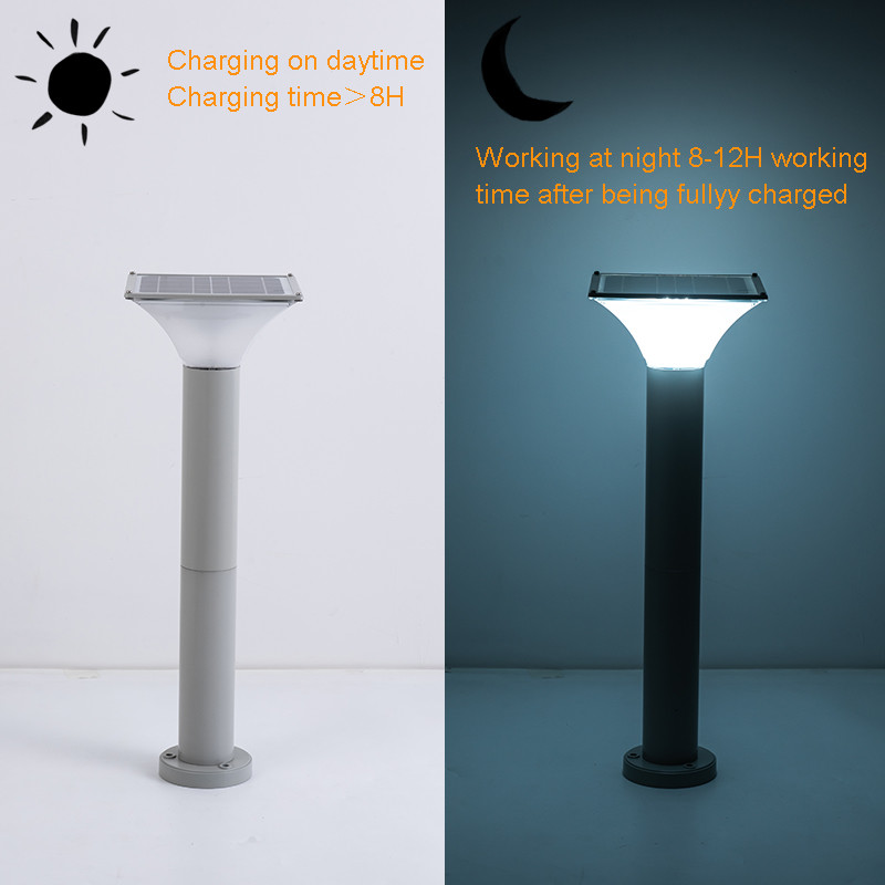 High Brightness Outdoor Lawn Lights With Lithium Battery Weather Resistant