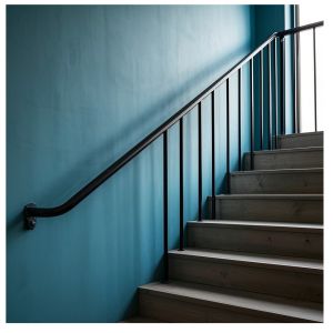 China Modern Galvanized Wall Stair Handrail Anti-Slip Fire Resistant wholesale