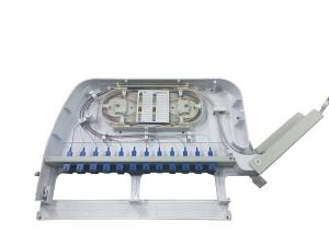 China Abs 24SC FTTB Fiber Optic Patch Panel 19inch 1U wholesale