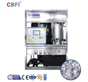China Single - phase Air Cooling Ice Tube Machine Air Cooling 1 Ton / 24 hrs wholesale