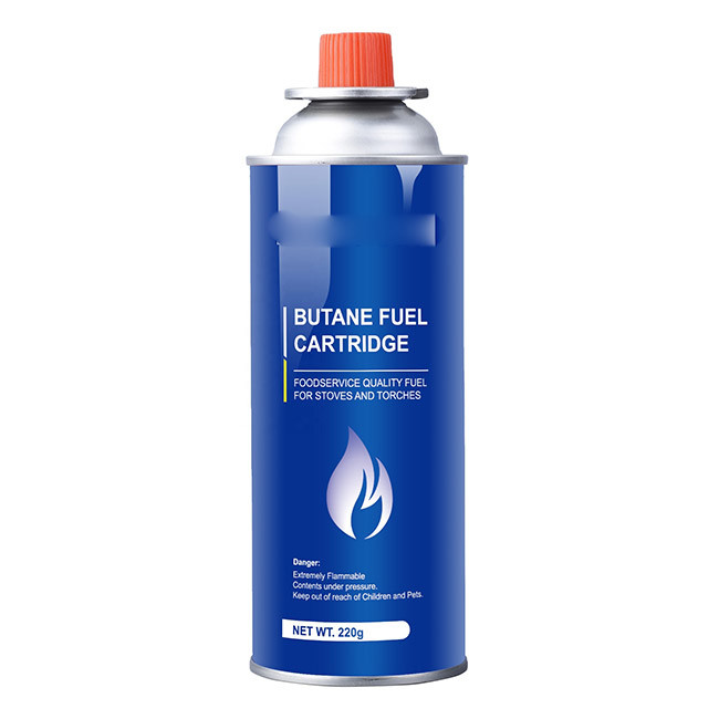 Acceptable ODM Butane Gas Jar with Butane Gas and Lighter Gas