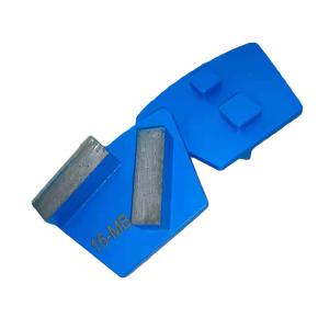 China Durable Blue Concrete Grinding Block , Polished Concrete Abrasive Diamond Tool wholesale