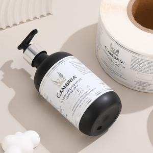 China Cosmetic Beverage Bottles Transparent Cosmetic Labels BOPP Uv Resistant Labels wholesale