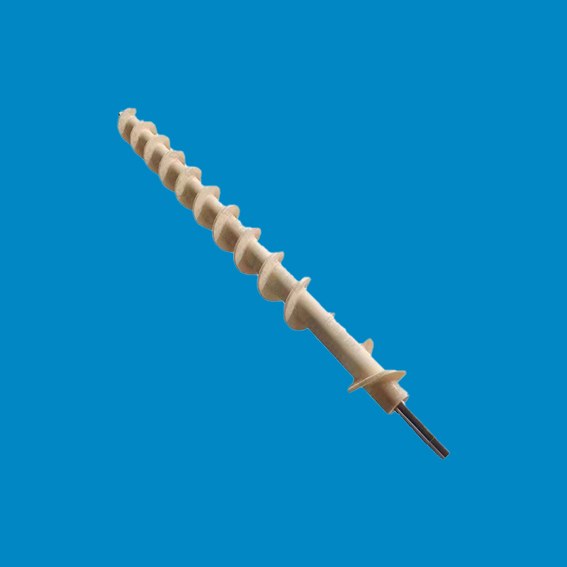 Alumina Ceramic Screw Conveyor For Mixing And Conveying With High Impact Resistance