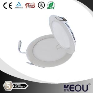 China 12W Ultra Thin LED Panel Light - Cool White - Round wholesale