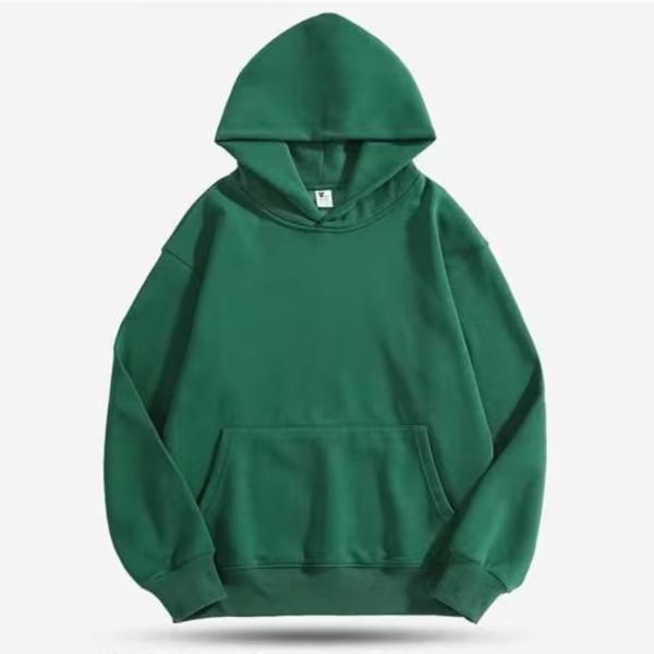 Streetwear 500g Heavyweight Men'S Lamb Hooded Sweatshirt Fleece-Lined Oversized