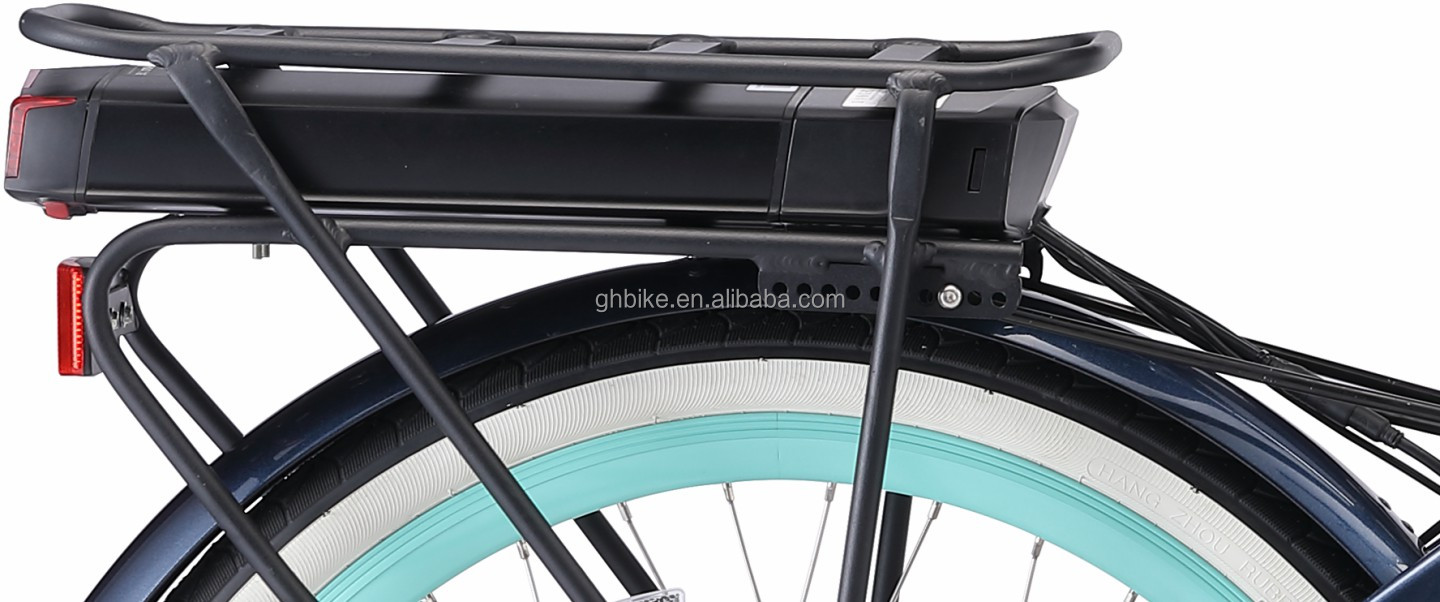 Power Supply Lithium Battery 48V 14AH Electric Beach Cruiser Bicycle for Women Adults