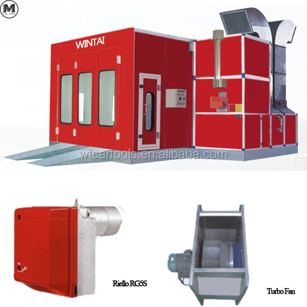 Environmental Protection 380V Automotive Paint Spray Booth 20' Container