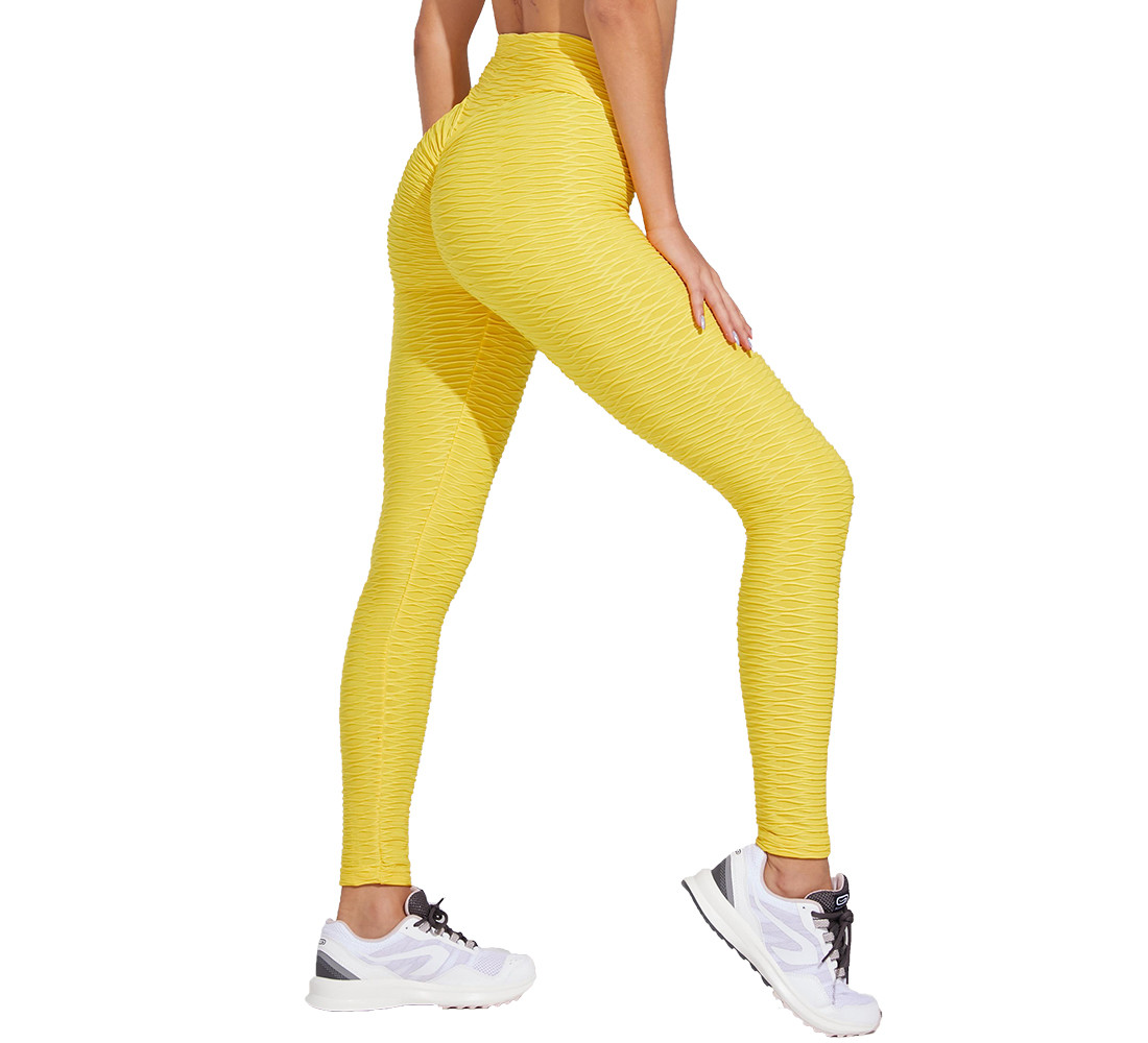 Squatproof Cotton Nylon Spandex Yoga Pants Slimming Gym Leggings